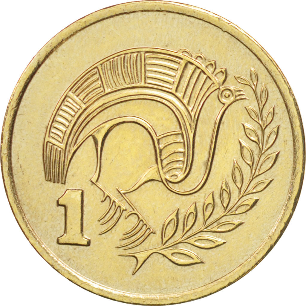 Zypern, Cent, 1983, SS+, Nickel-brass, KM:53.1