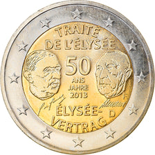 Germany, 2 Euro, 2013, Stuttgart, MS(63), Bi-Metallic, KM:New