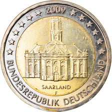 GERMANIA - REPUBBLICA FEDERALE, 2 Euro, Saarland, 2009, Stuttgart, SPL