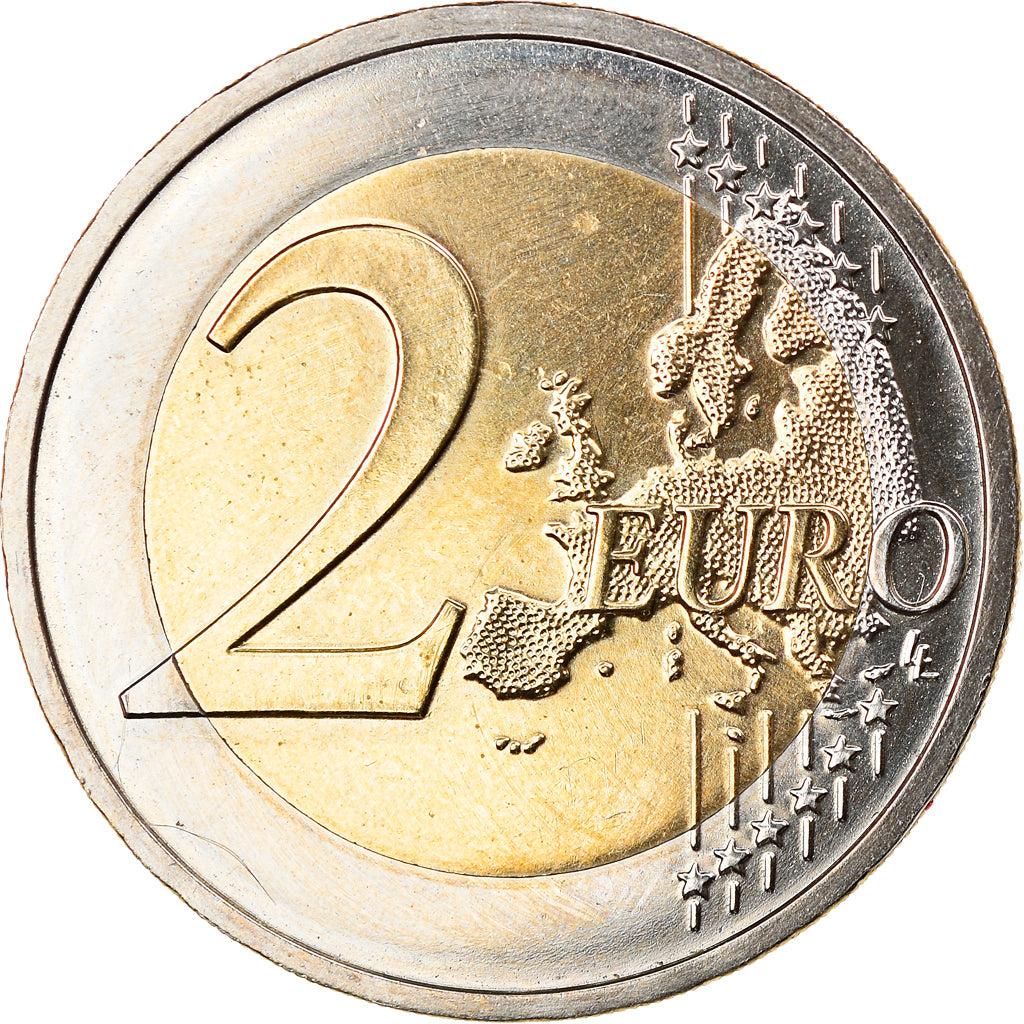 GERMANY - FEDERAL REPUBLIC, 2 Euro, 2010, Munich, bremen, MS(63), Bi-Metallic