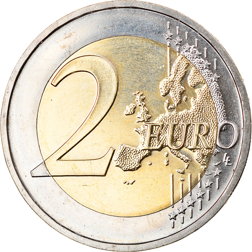 GERMANY - FEDERAL REPUBLIC, 2 Euro, 2010, Karlsruhe, bremen, MS(63)