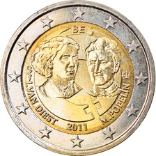 Belgium, 2 Euro, 2011, Brussels, MS(63), Bi-Metallic, KM:308