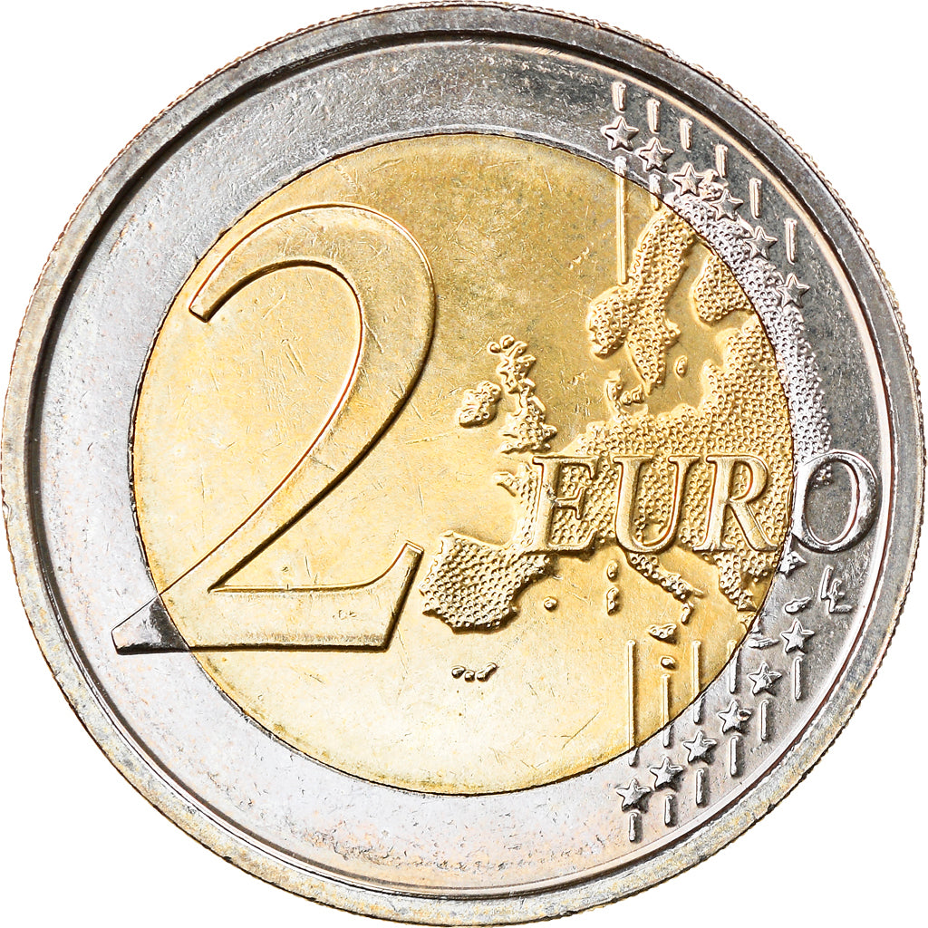 België, 2 Euro, Queen Elisabeth, 2012, Brussels, UNC-, Bi-Metallic, KM:317