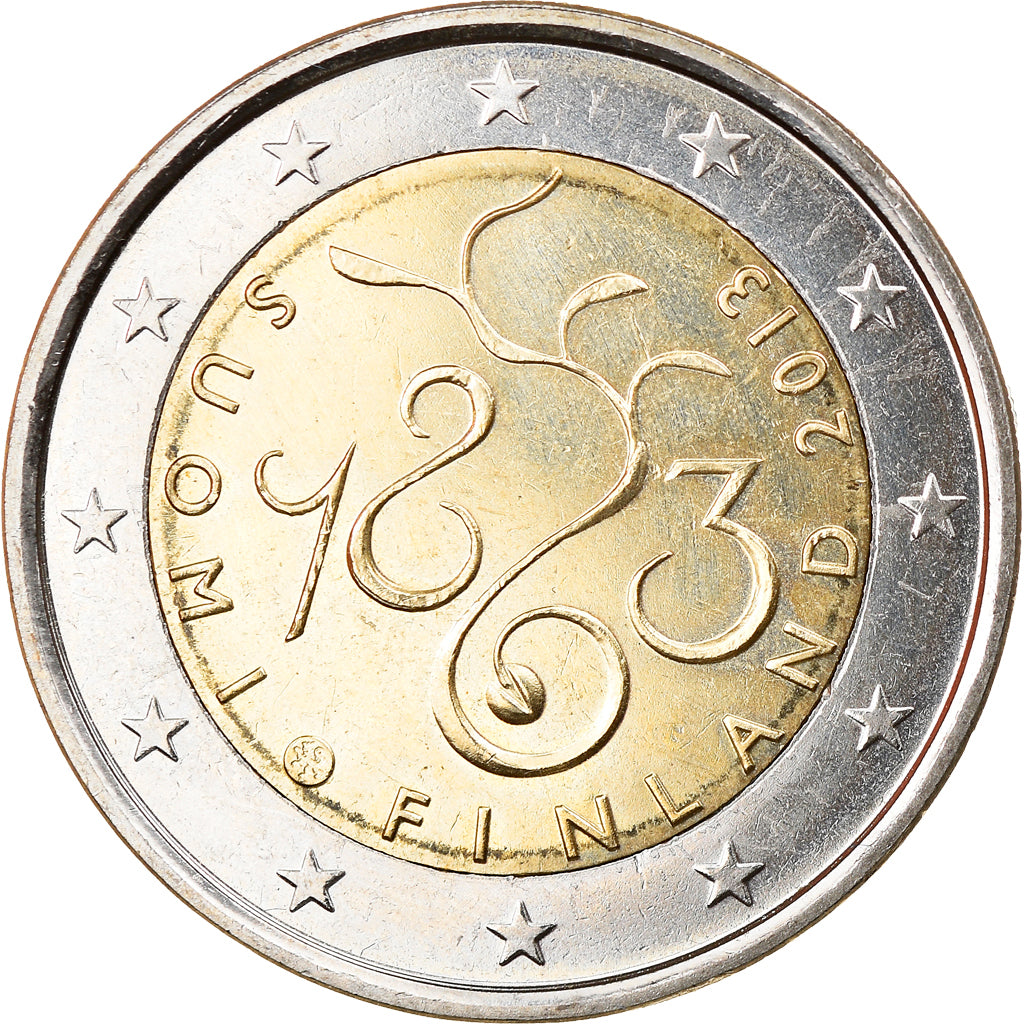 Finland, 2 Euro, 150ème anniversaire du Parlement, 2013, Vantaa, MS(63)