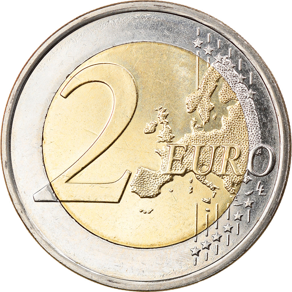 Finland, 2 Euro, Helene Schjerfbeck, 2012, MS(63), Bi-Metallic, KM:182