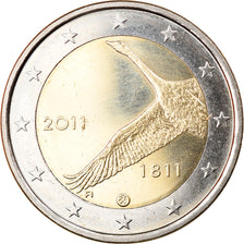 Finland, 2 Euro, 2011, MS(63), Bi-Metallic, KM:New