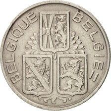Belgium, Franc, 1939, AU(50-53), Nickel, KM:119