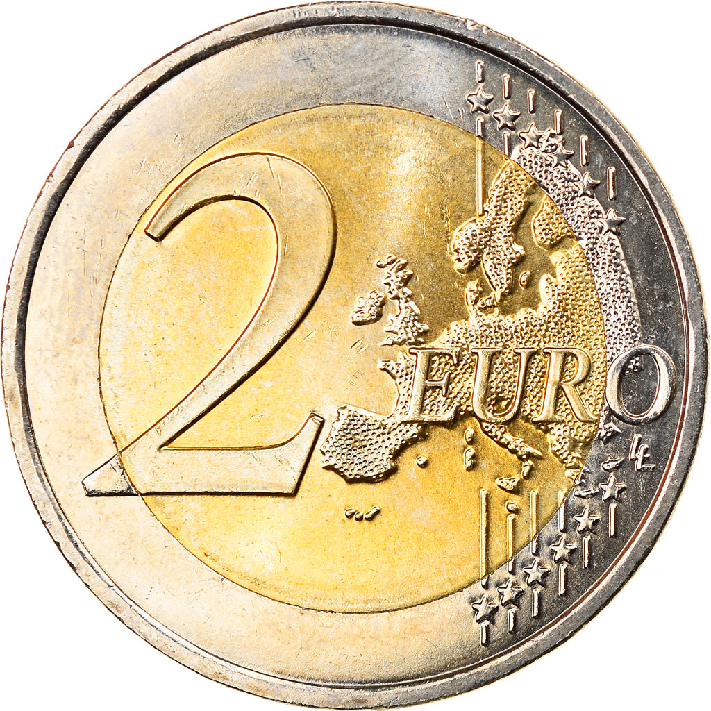 Francja, 2 Euro, 2013, Paris, MS(63), Bimetaliczny, Gadoury:17, KM:2094