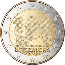 Luxembourg, 2 Euro, 2012, Utrecht, AU(55-58), Bi-Metallic, KM:120