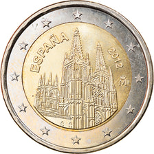 Spain, 2 Euro, Burgos, 2012, Madrid, MS(63), Bi-Metallic, KM:1254