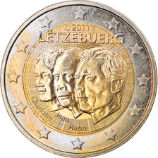 Luxembourg, 2 Euro, 2011, MS(63), Bi-Metallic, KM:New