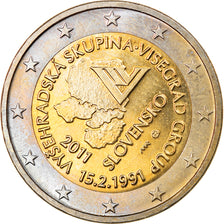Slovakia, 2 Euro, 2011, Kremnica, MS(63), Bi-Metallic, KM:114