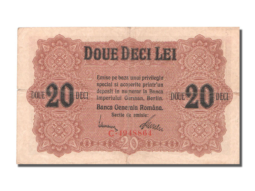 Romania, 20 Lei, KM #M6, EF(40-45), C.4948864