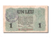 Romania, 1 Leu, KM #M3, EF(40-45), D.22229495