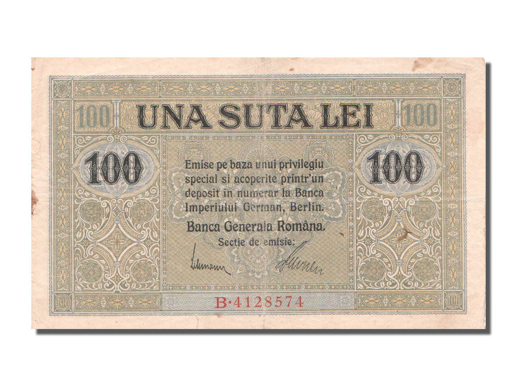 Romania, 100 Lei, KM #M7, EF(40-45), B.4128574