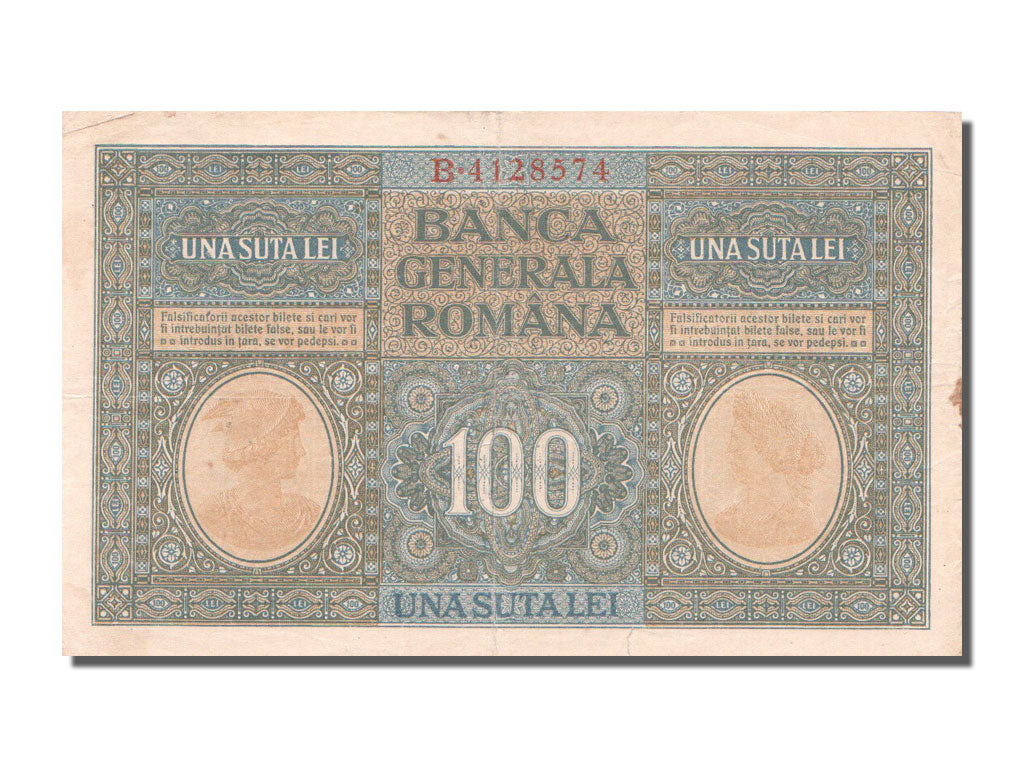 Romania, 100 Lei, KM #M7, EF(40-45), B.4128574