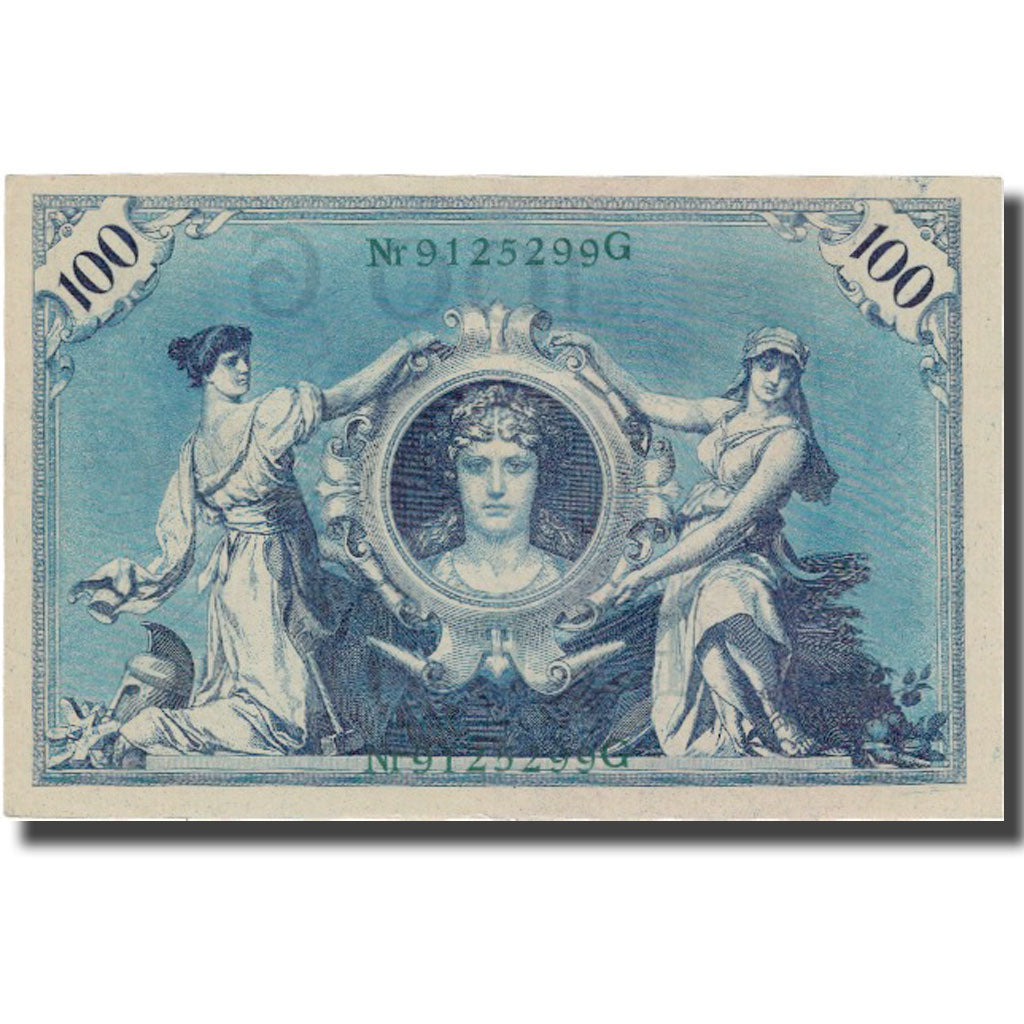 Banknote, Germany, 100 Mark, 1908, 1908-02-07, KM:34, AU(55-58)