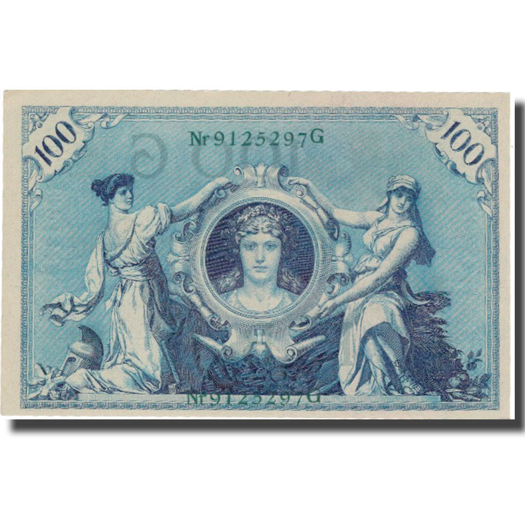 Nota, Alemanha, 100 Mark, 1908, 1908-02-07, KM:34, AU(55-58)