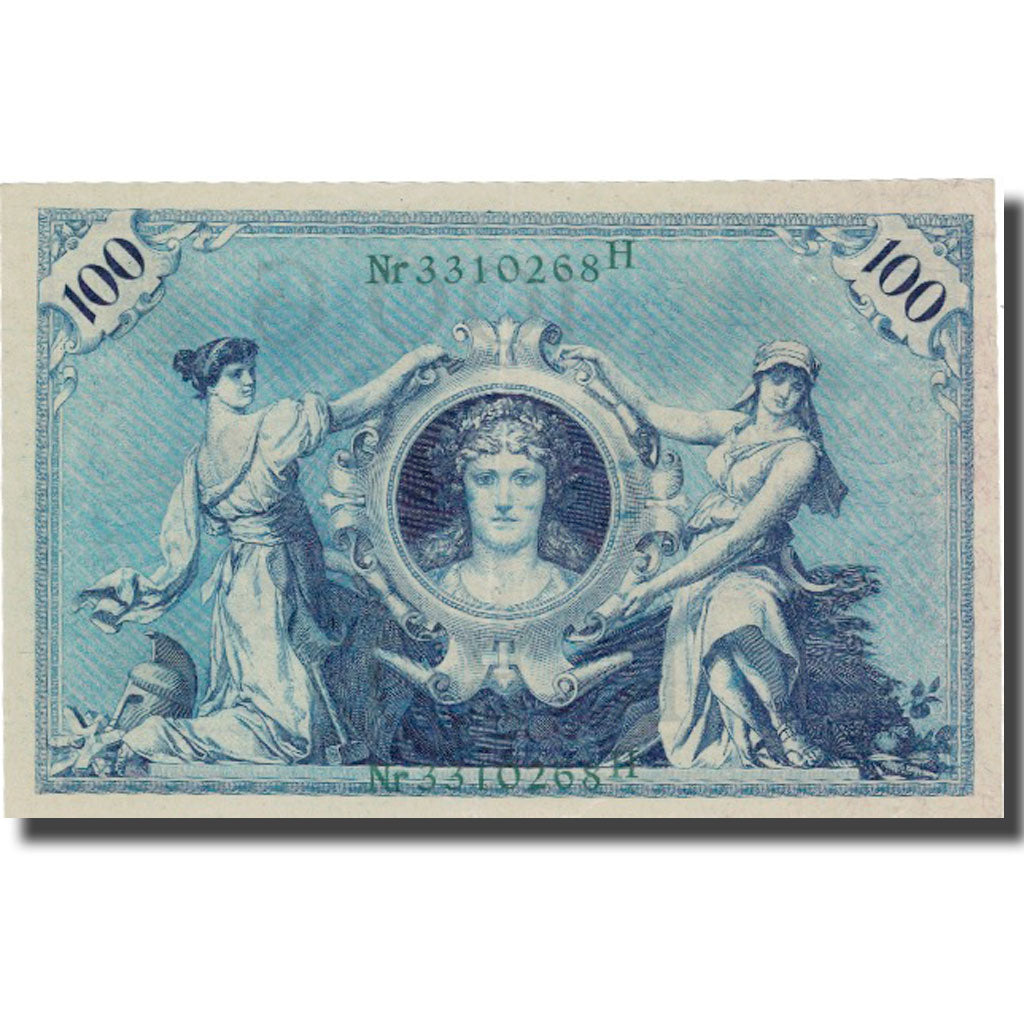 Banknote, Germany, 100 Mark, 1908, 1908-02-07, KM:34, AU(55-58)