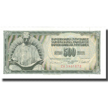 Banconote, Iugoslavia, 500 Dinara, 1981, 1981-11-04, KM:91a, FDS