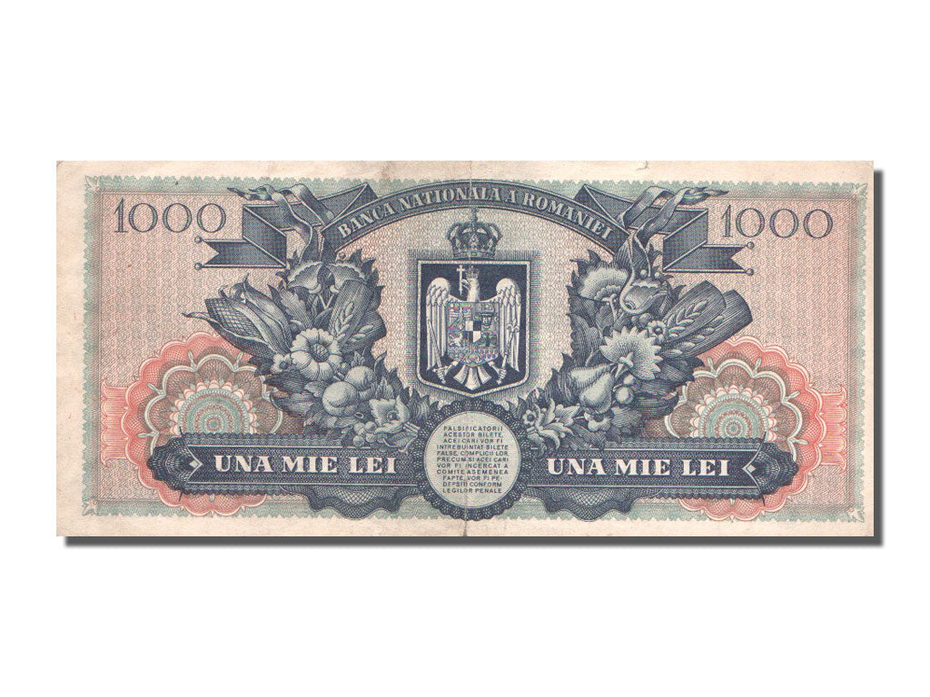 Romania, 1000 Lei, 1947, KM #64a, 1947-06-25, EF(40-45), A.0497
