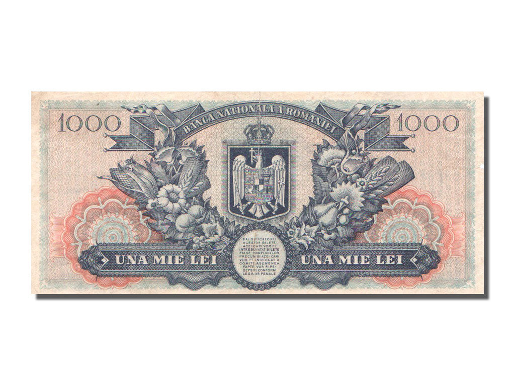 Romania, 1000 Lei, 1947, KM #68, 1947-12-05, EF(40-45), V.0997