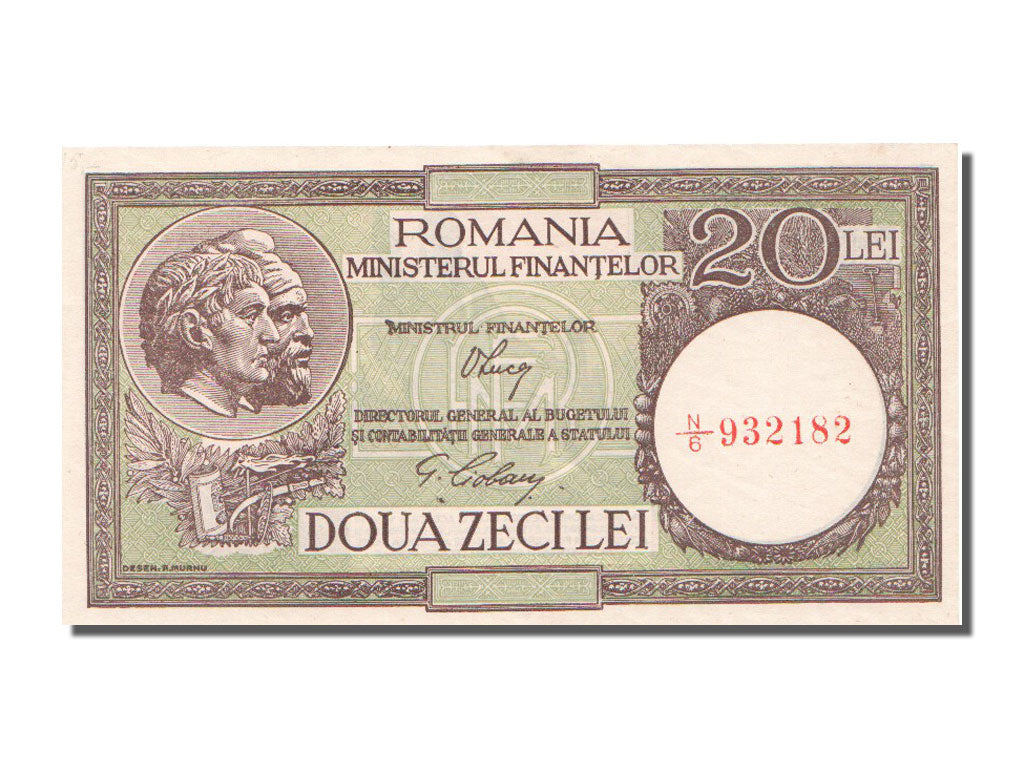 Romania, 20 Lei, KM #79, UNC(63), N6.932182