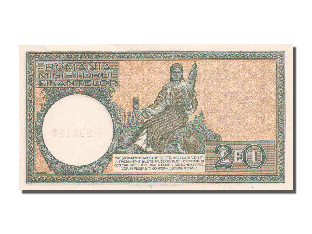 Romania, 20 Lei, KM #79, UNC(63), N6.932182