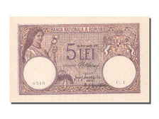 Romania, 5 Lei, 1917, KM #M5, 1917-02-16, AU(55-58), C.1