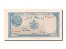Romania, 5000 Lei, 1944, KM #56a, 1944-10-10, UNC(65-70), N.2