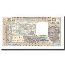 Banknote, West African States, 1000 Francs, 1985, 1985, KM:207Be, UNC(65-70)