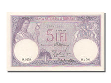 Romania, 5 Lei, 1914, KM #19a, 1914-07-31, UNC(63), S.0158