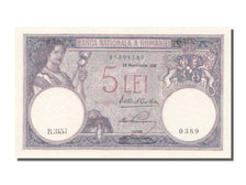 Romania, 5 Lei, 1928, KM #19a, 1928-11-22, UNC(63), R.3452