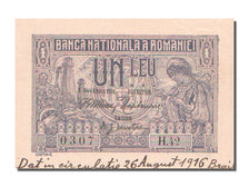 Romania, 1 Leu, 1915, KM #17, 1915-03-12, UNC(63), H.42