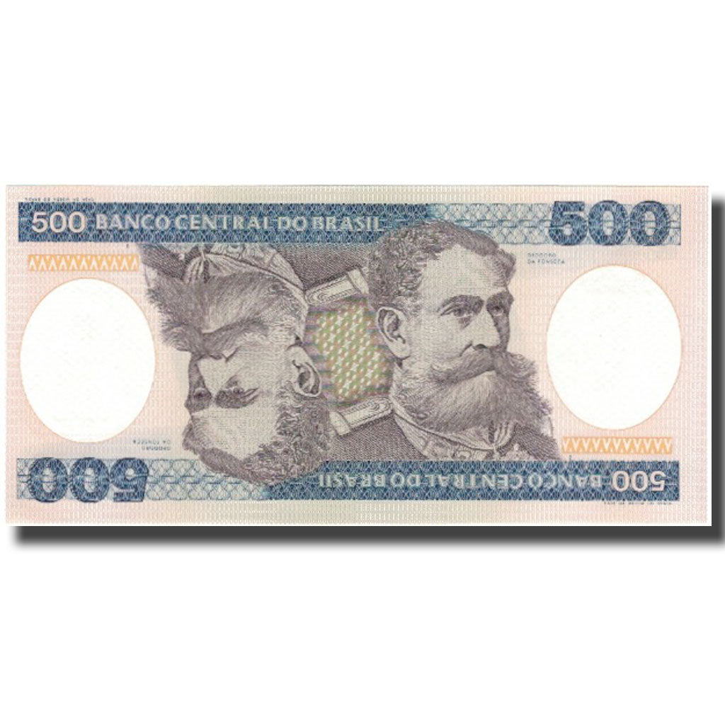 Nota, Brasil, 500 Cruzeiros, Undated (1985), KM:200b, UNC(64)