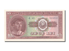 Romania, 10 Lei, 1952, KM #88b, UNC(65-70), D.43