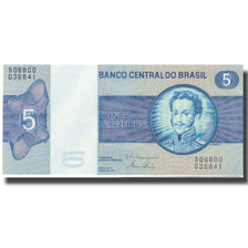 Banknote, Brazil, 5 Cruzeiros, UNDATED (1970-80), KM:192b, UNC(64)