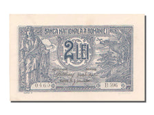 Romania, 2 Lei, 1915, KM #18, 1915-03-12, UNC(65-70), B.596