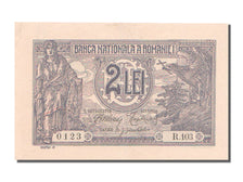 Romania, 1 Leu, 1915, KM #17, 1915-03-12, AU(55-58), R.103