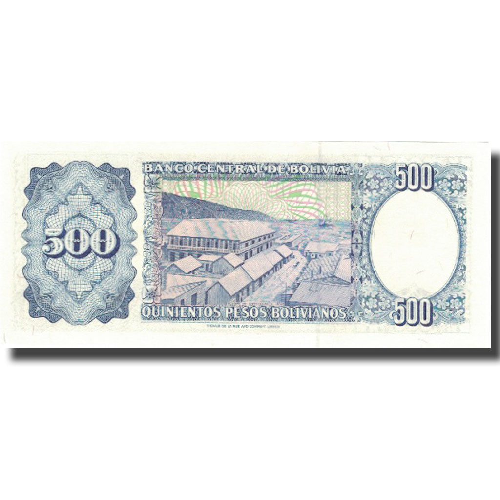 Billet, Bolivie, 500 Pesos Bolivianos, 1981, 1981-06-01, KM:166a, SPL+