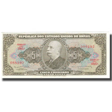 Geldschein, Brasilien, 5 Cruzeiros, Undated (1962-64), KM:176d, UNZ-