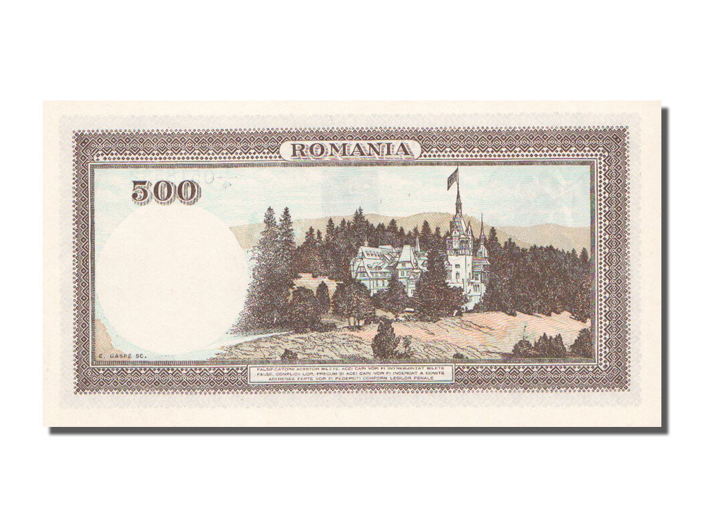 Romania, 500 Lei, 1940, KM #51a, 1940-11-19, UNC(65-70), T.4