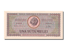 Romania, 100,000 Lei, 1947, 1947-01-25, FDS