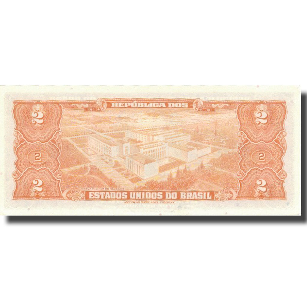 Banknote, Brazil, 2 Cruzeiros, ND (1954-1958), KM:151b, UNC(64)