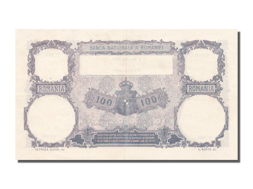 Romania, 100 Lei, 1923, 1923-11-01, UNC(63), U.2954