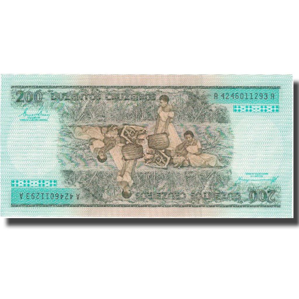 Banconote, Brasile, 200 Cruzeiros, Undated (1981-84), KM:199b, SPL+