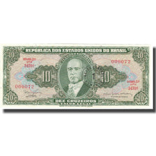 Banknote, Brazil, 1 Centavo on 10 Cruzeiros, Undated (1966-1967), KM:183b