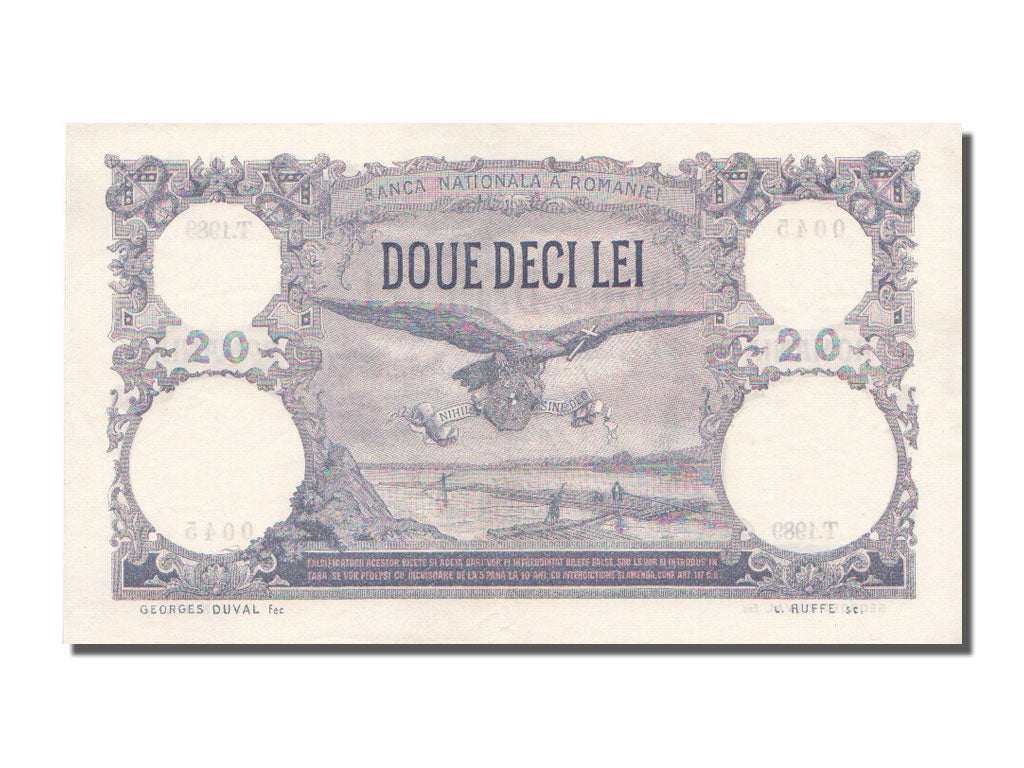 Romania, 20 Lei, 1920, 1920-03-25, AU(55-58), T.1989