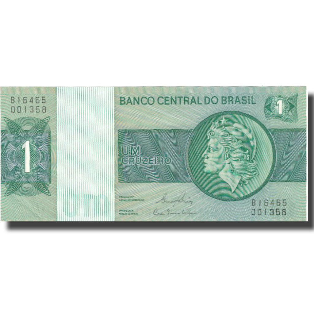 Nota, Brasil, 1 Cruzeiro, Undated (1975), KM:191Ab, UNC(64)