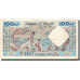 Banknote, Algeria, 100 Nouveaux Francs, 1961, 1961-02-10, KM:121b, AU(55-58)